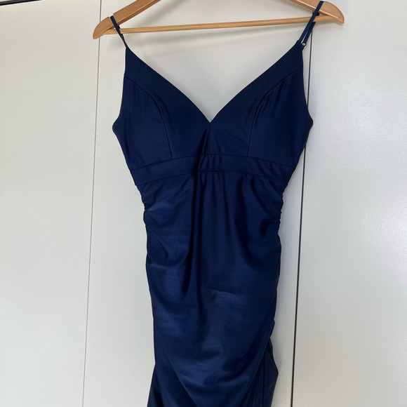 Navy blue Homecoming dress - Picture 1 of 7